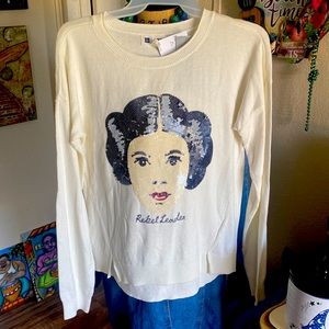 Princess Leia, Star Wars, rebel leader sweater made by Gap Size 14–16 XXL kids